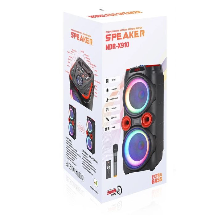 اسپیکر بلوتوثی قابل حمل مدل NDR-X910